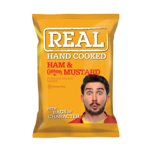 Real Crisp Piccole Prosciutto e Senape Inglese
