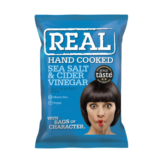 Real Crisp Sea Salt and Vinegar Small - My American Shop
