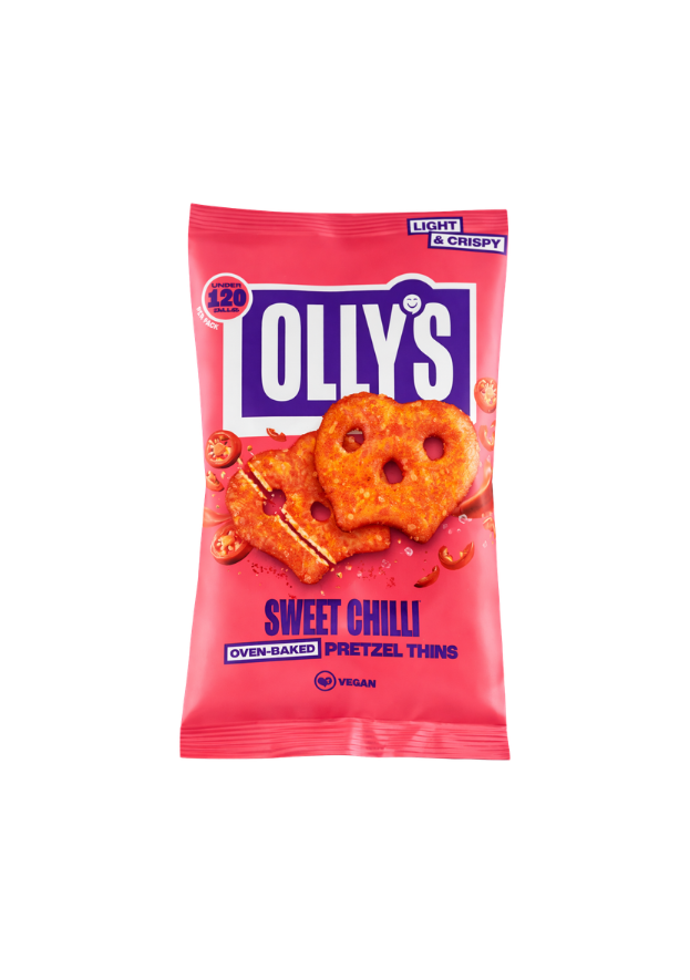 Olly's Pretzel Thins Sweet Chilli Small - My American Shop