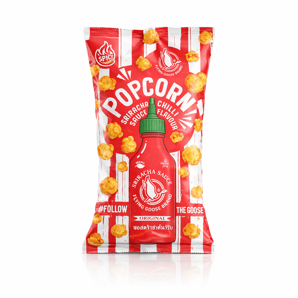 Flying Goose Popcorn al Peperoncino Sriracha