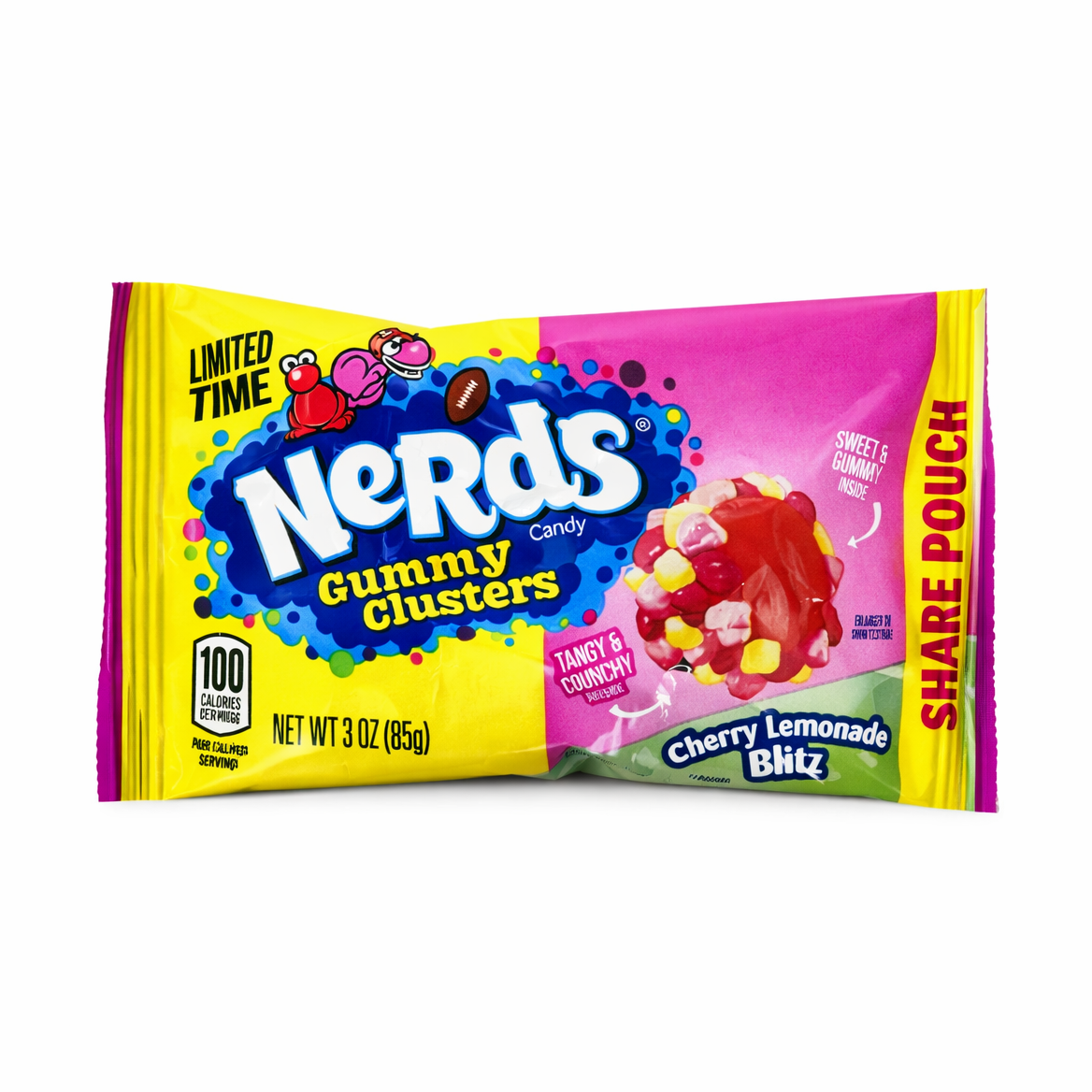 Nerds Gummy Clusters Caramelle Ciliegia Limonata