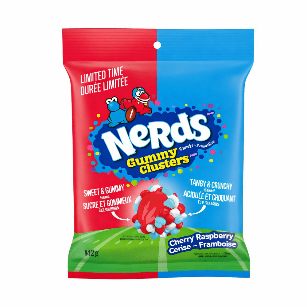Nerds Gummy Clusters NFL Ciliegia Lampone