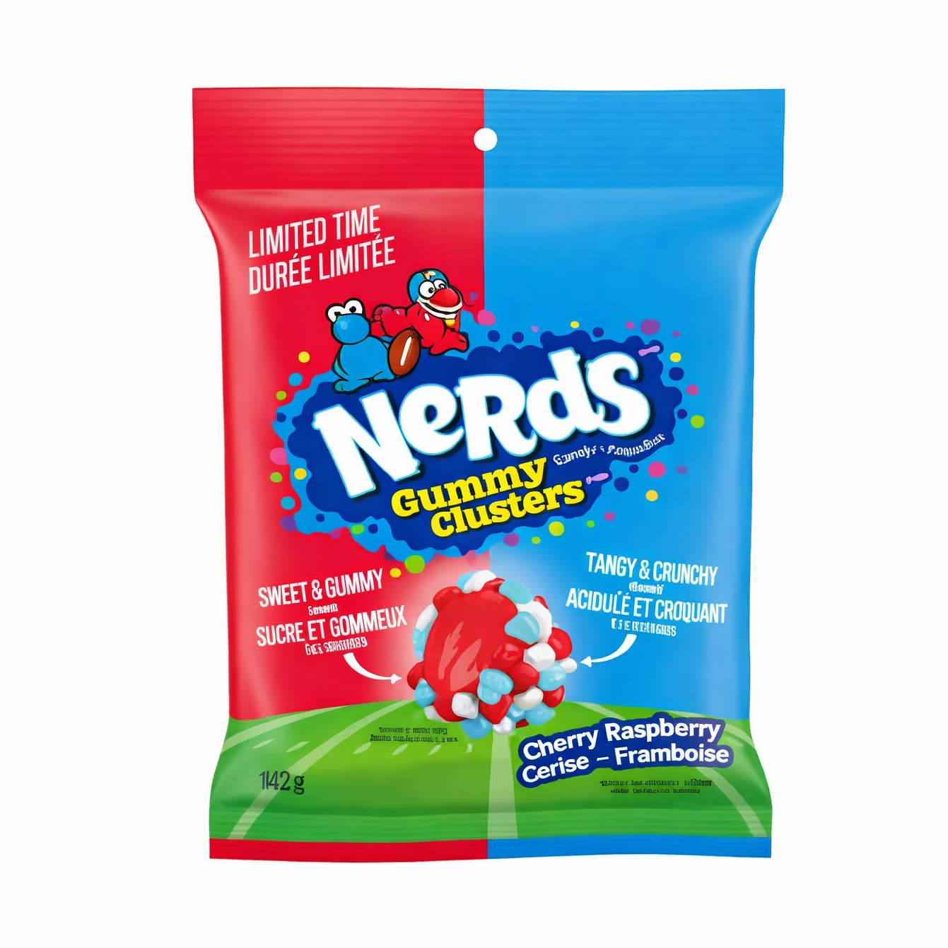 Nerds Gummy Cluster NFL Cherry Raspberry - My American Shop
