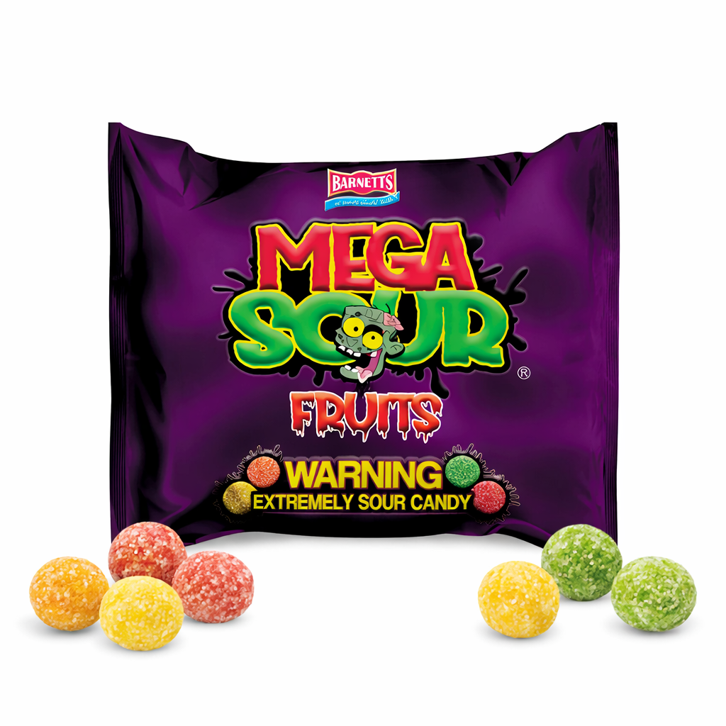 Barnetts Mega Sour Fruits - My American Shop