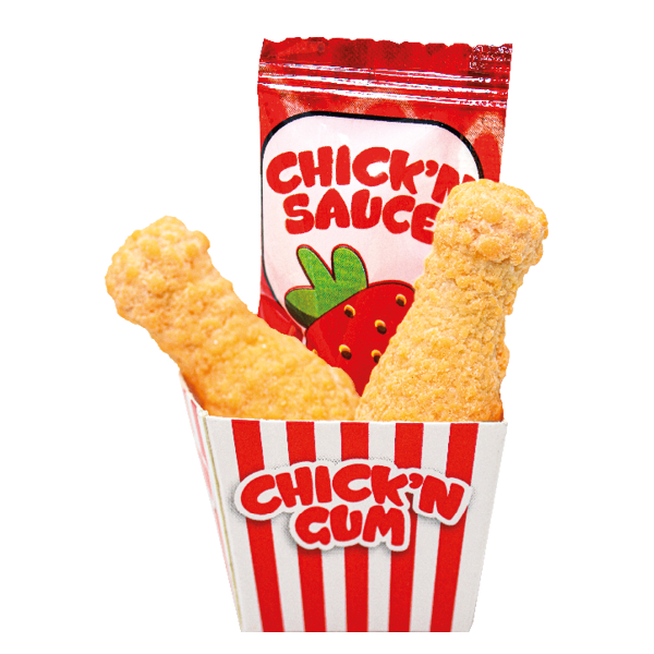 Funnycandy Chick'N Gum Bubble Gum - My American Shop