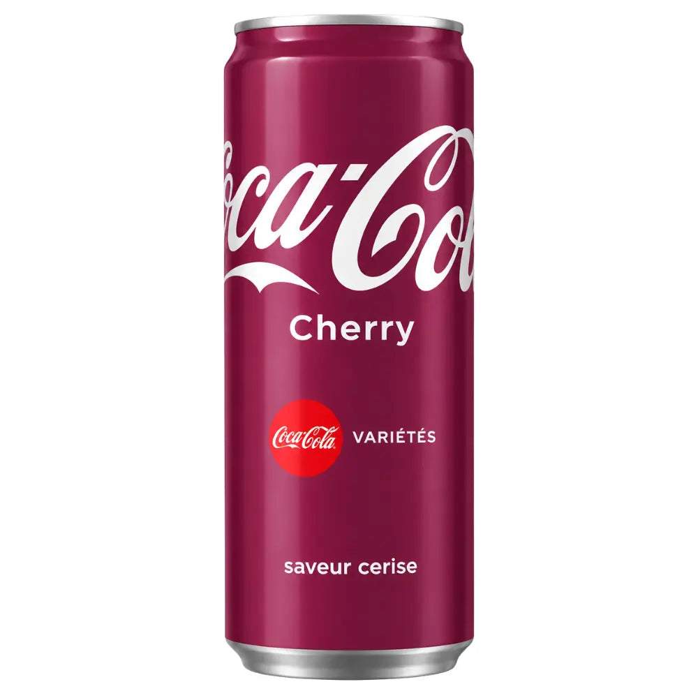 Coca Cola Lattina Slim Ciliegia