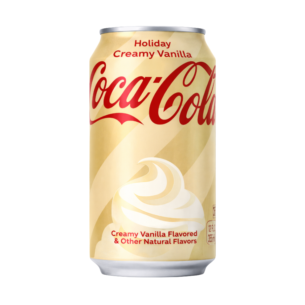 Coca Cola Holiday Creamy Vanilla - My American Shop