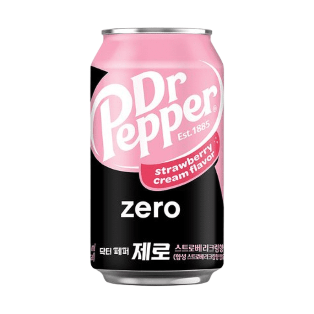 Dr Pepper Zero Gusto Fragola e Crema