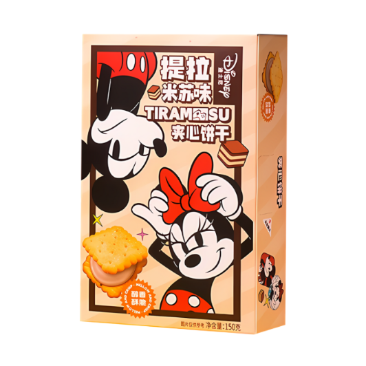 Binqi Disney Biscotti Sandwich Tiramisù