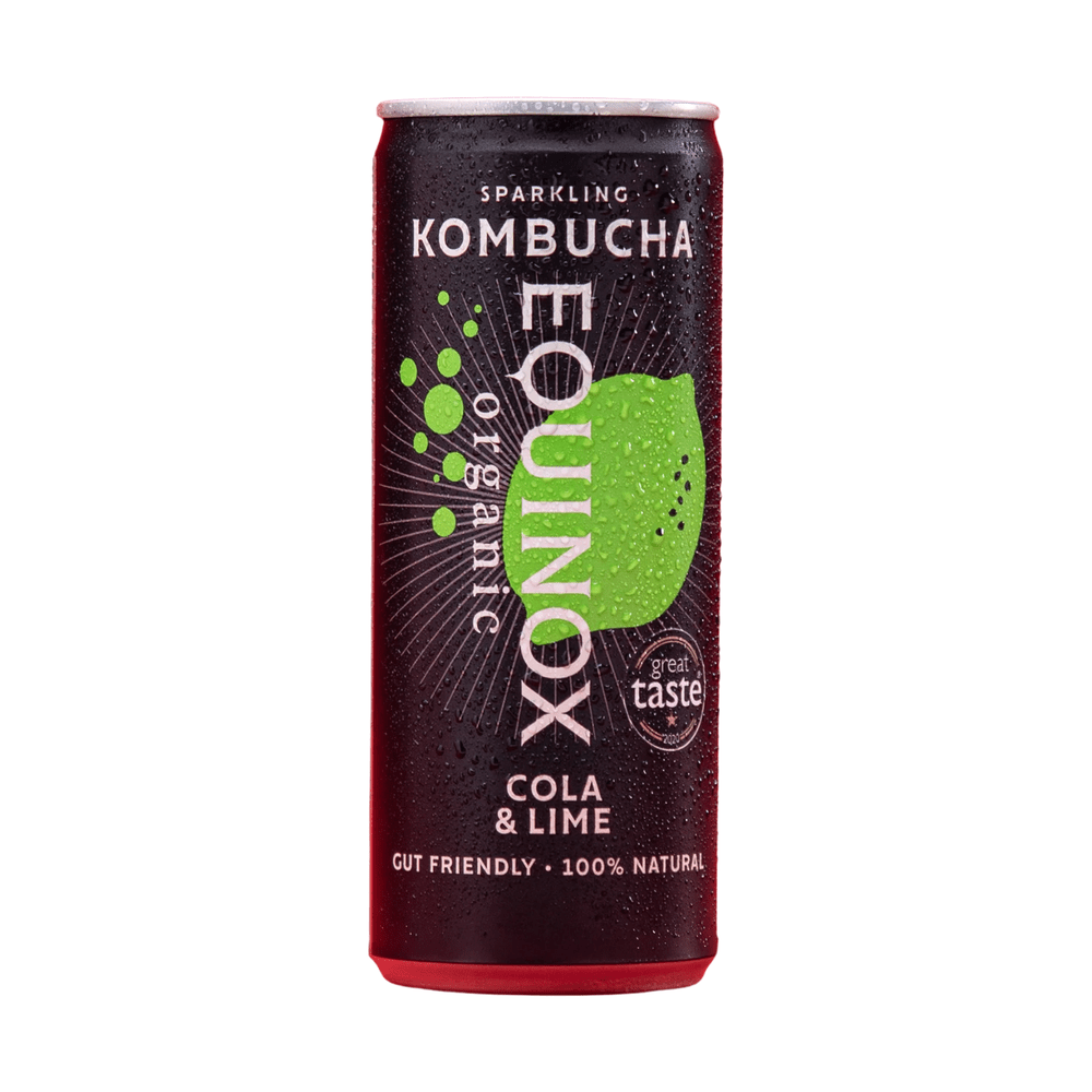Equinox Organic Kombucha Cola & Lime