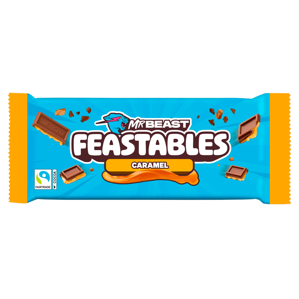 Cioccolato al caramello Mr Beast Feastables