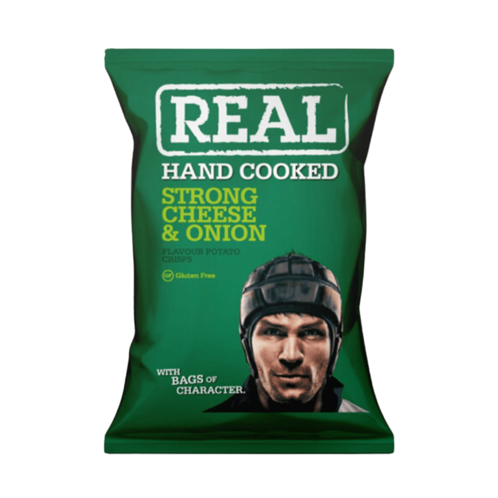 Real Crisp Formaggio Forte e Cipolle
