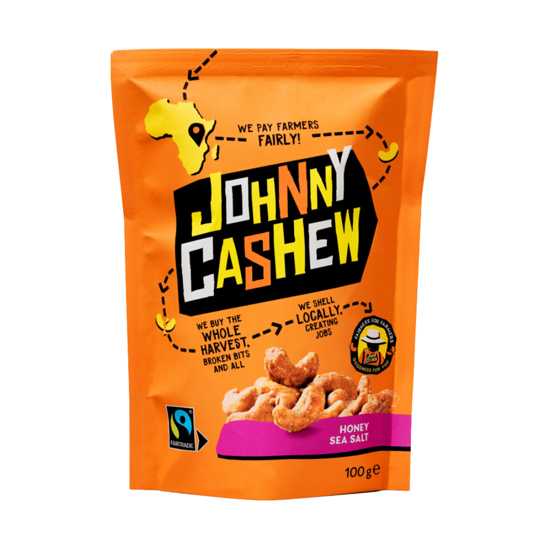 Johnny Cashew Honey Sea Salt - My American Shop