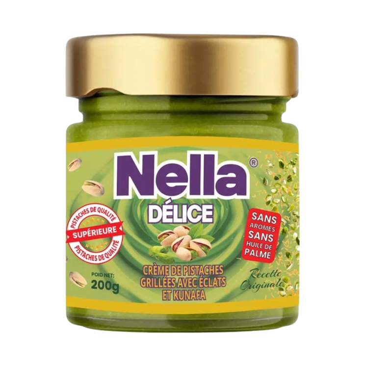 Nella Délice Roasted Pistachio Spread With Kadaif - My American Shop