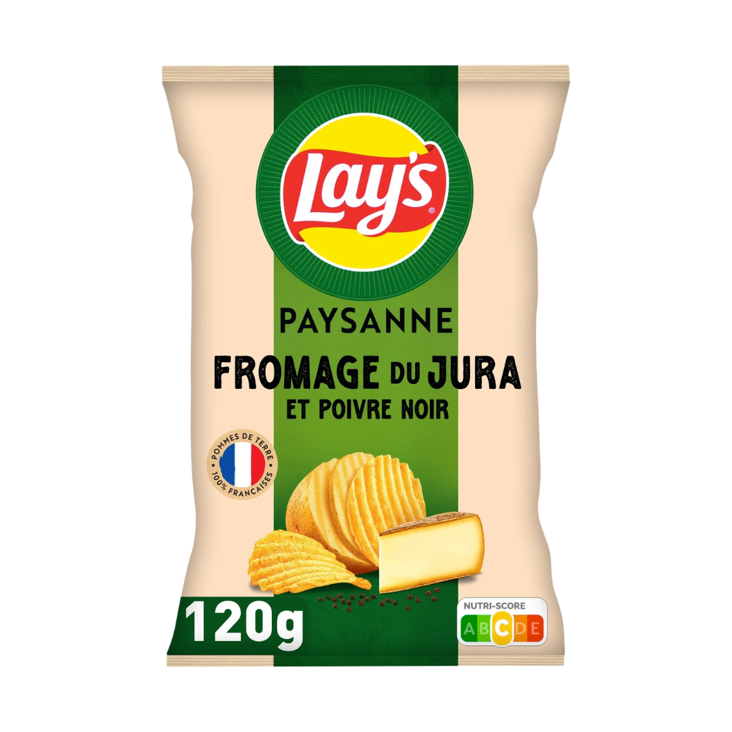 Lay's Paysanne Formaggio Jura & Pepe Nero