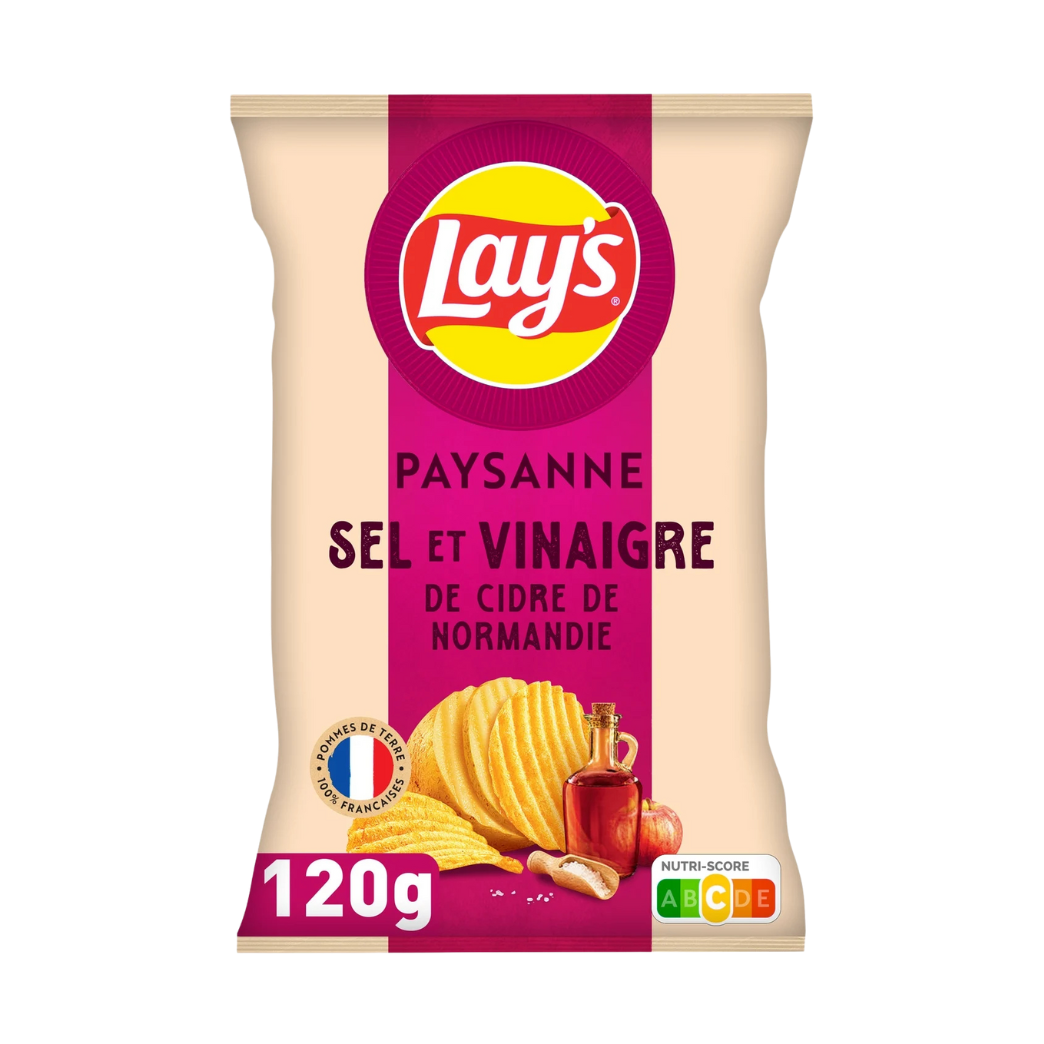 Lay's Paysanne Sale Marino & Aceto di Sidro della Normandia
