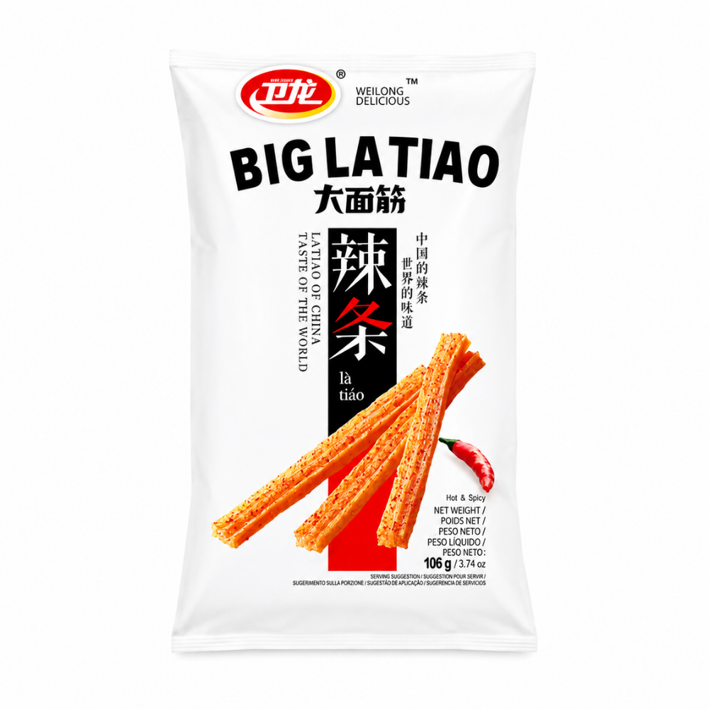 Weilong Big La Tiao Piccante e Speziato