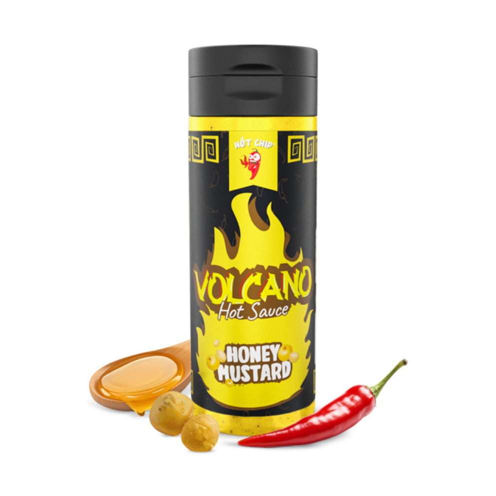 Hot Chip Volcano Senape al Peperoncino con Miele Salsa Piccante
