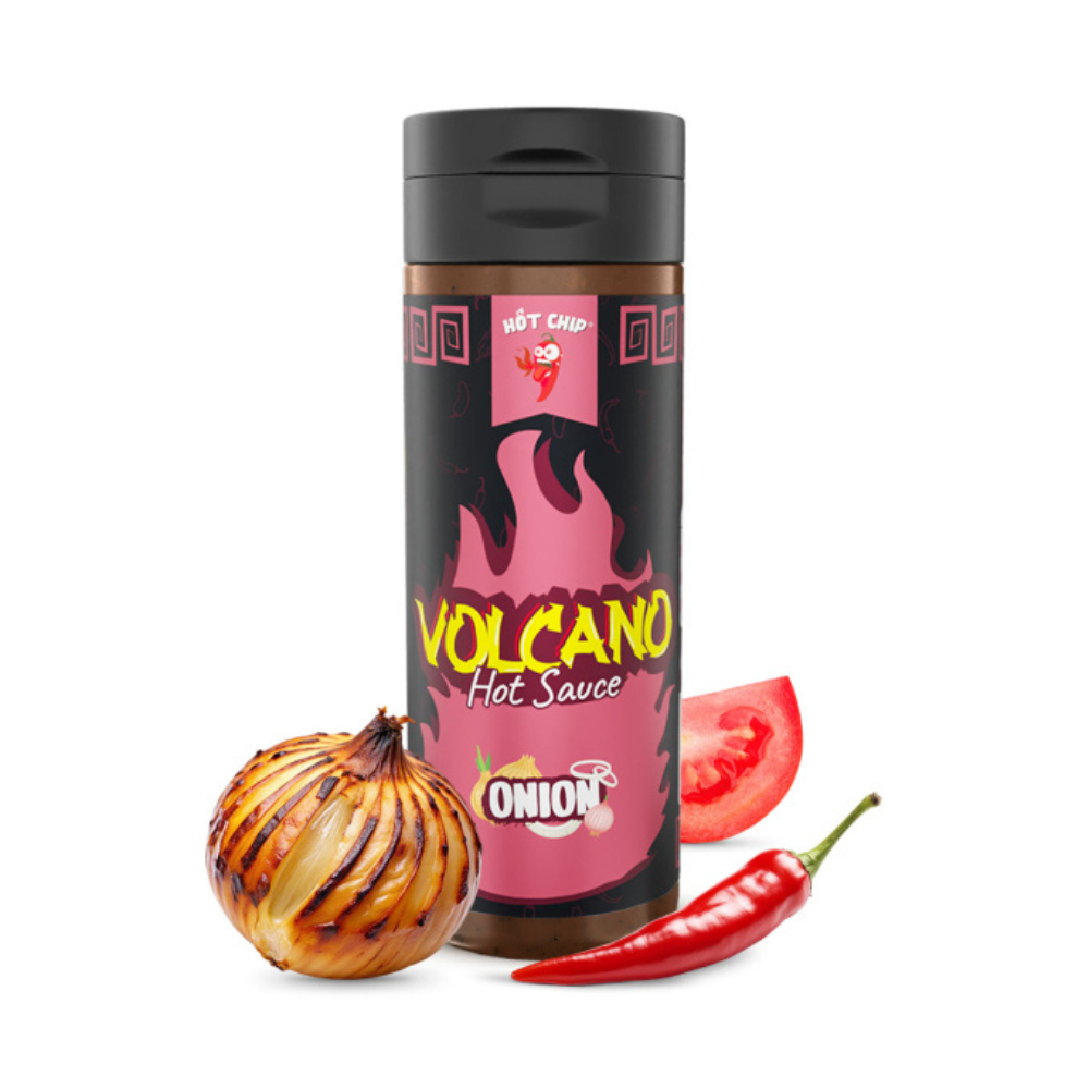 Hot Chip Volcano Cipolla Salsa Piccante