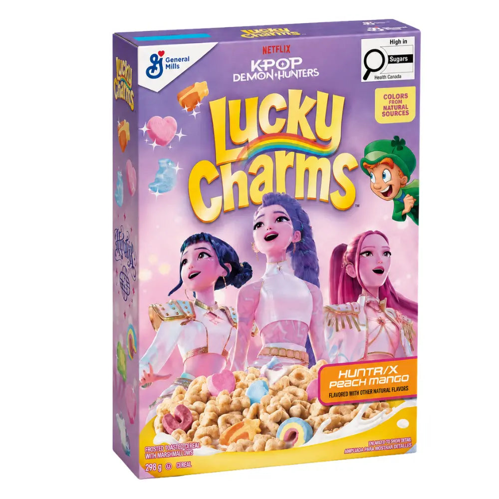 Lucky Charms K-pop Demon Hunters Pesca e Mango