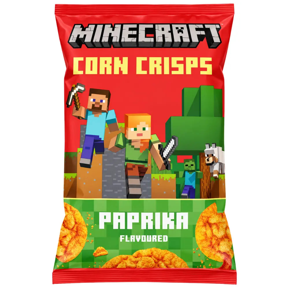 Snack di mais Minecraft alla paprika