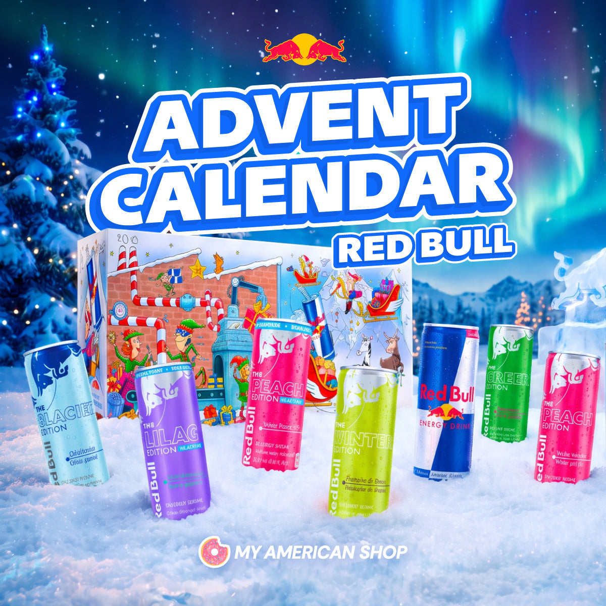 Calendario dell'Avvento Red Bull Edizione 2026