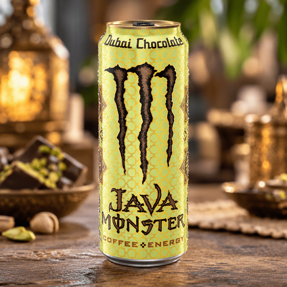 Monster Java Energy al cioccolato di Dubai