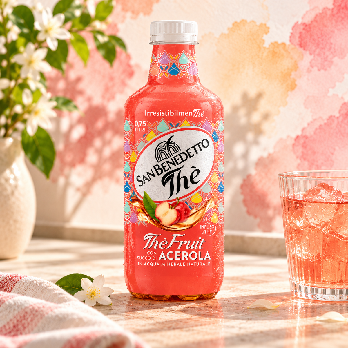Tè alla frutta e acerola San Benedetto