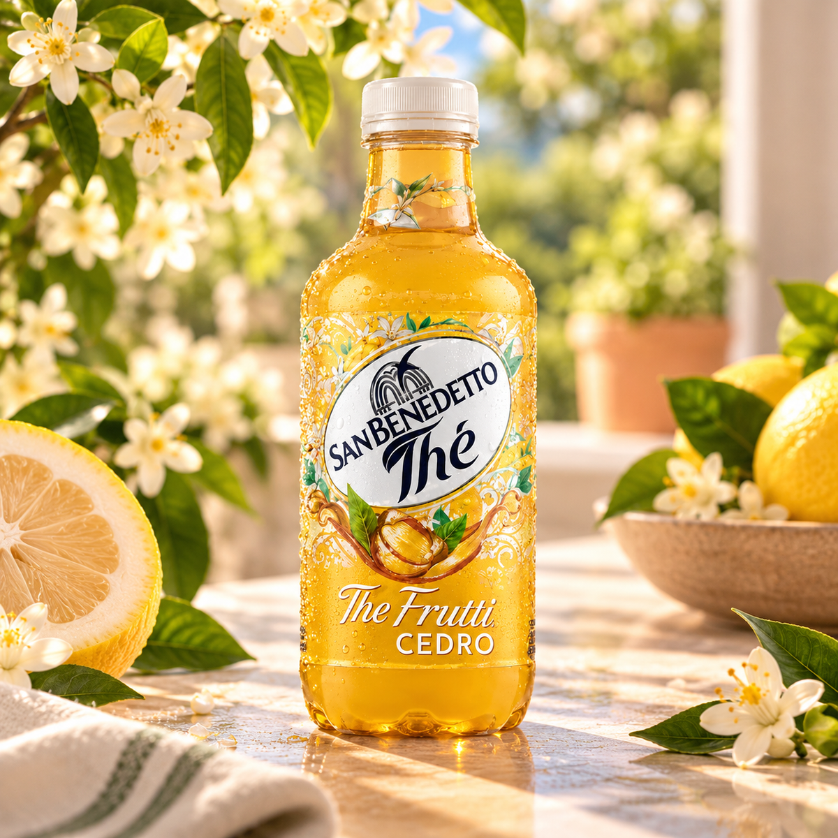 Tè alla frutta e cedro San Benedetto