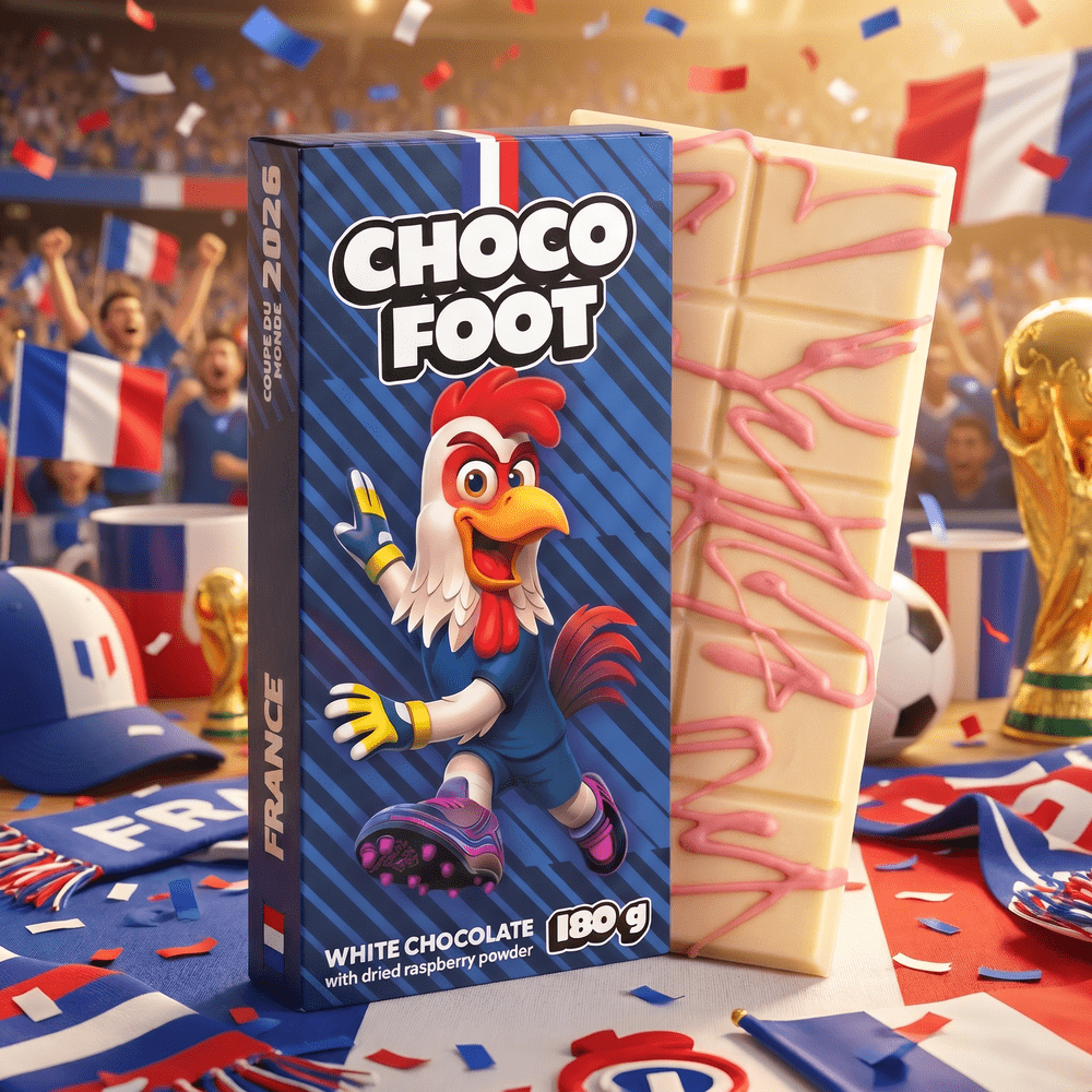 Cioccolato al lampone Choco Foot France