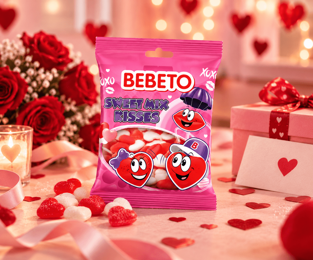 Gommose Bebeto Mix Bacio Dolce
