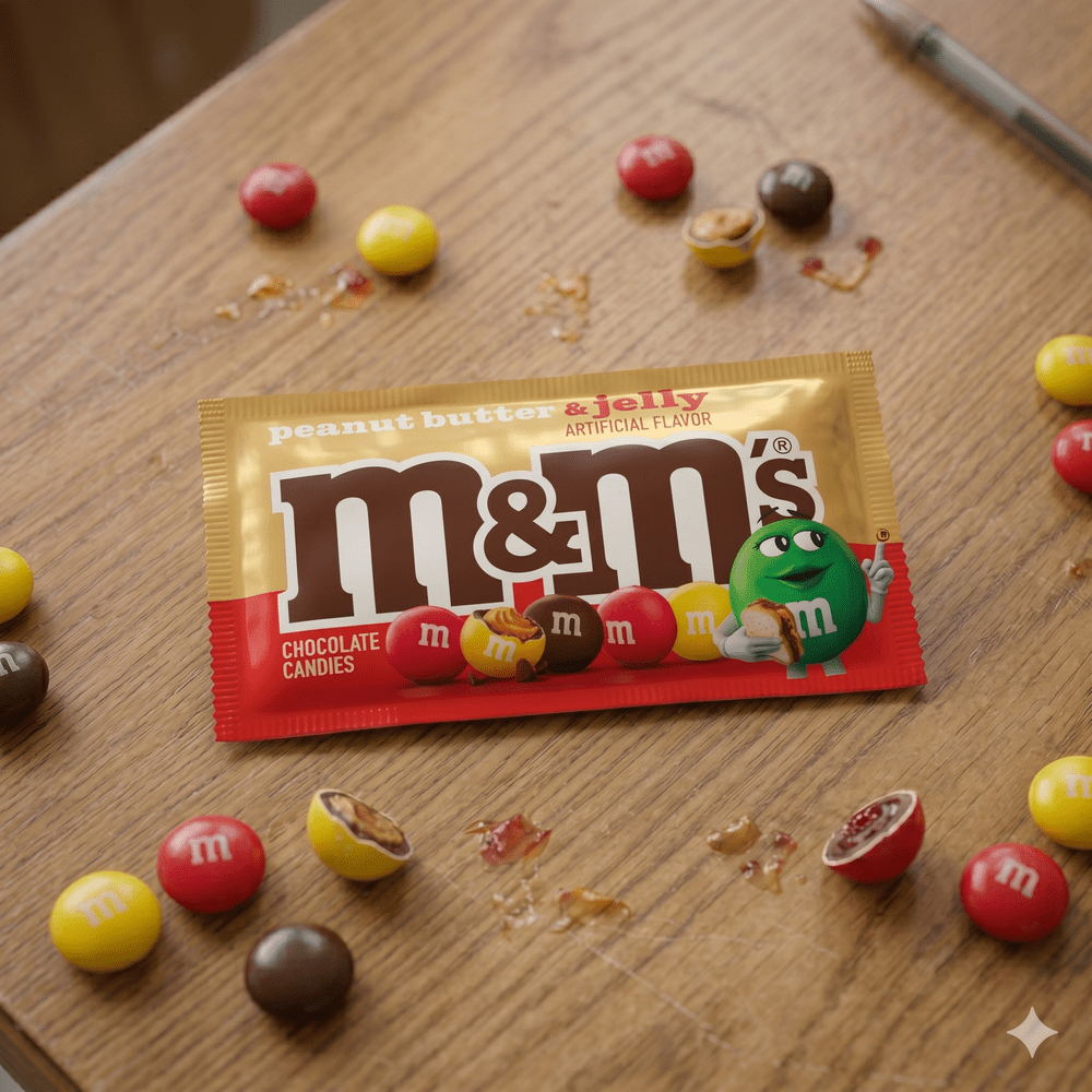 M&m's Gusto Burro di Arachidi e Marmellata