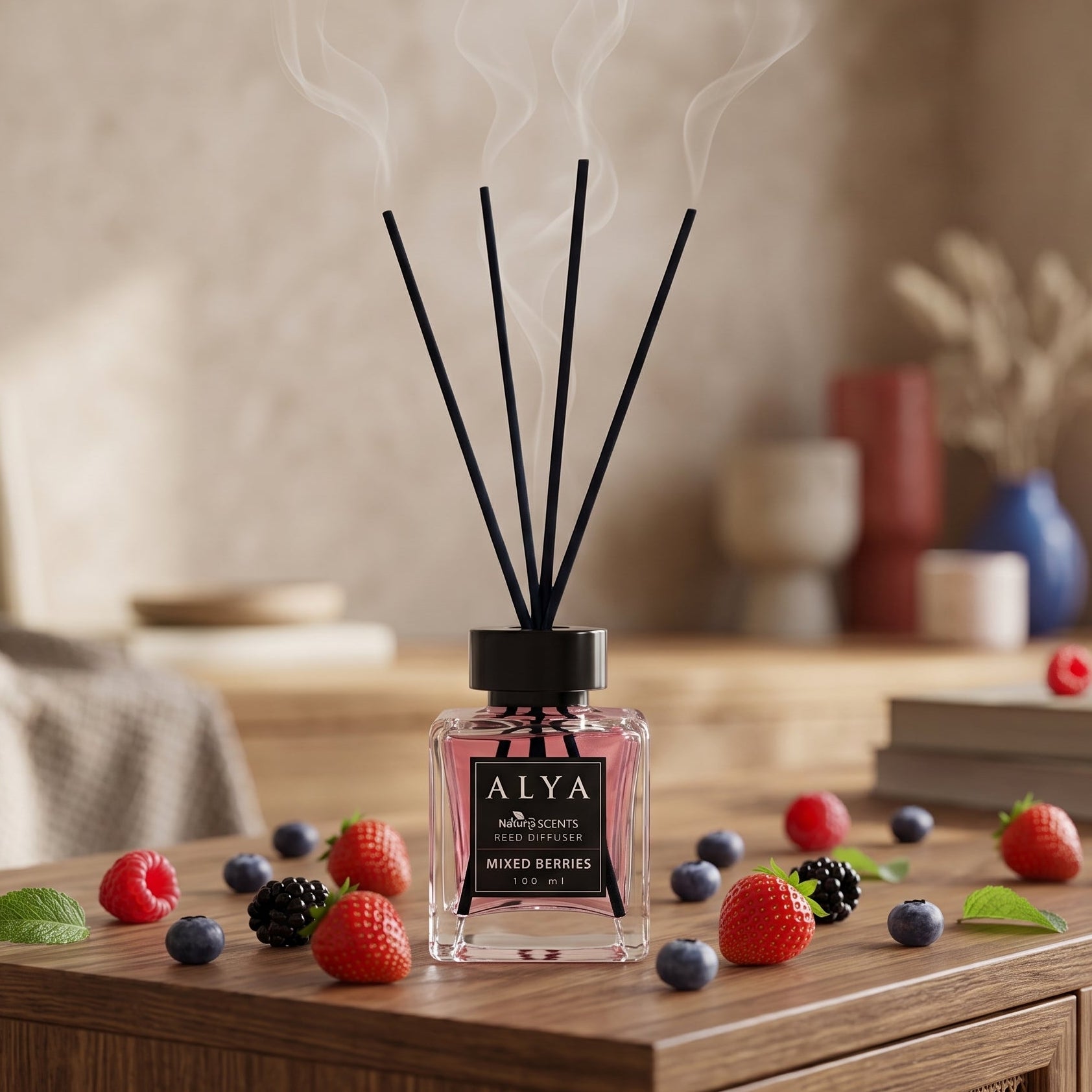 Diffusore di Profumo Alya Reed Misti di Bacche