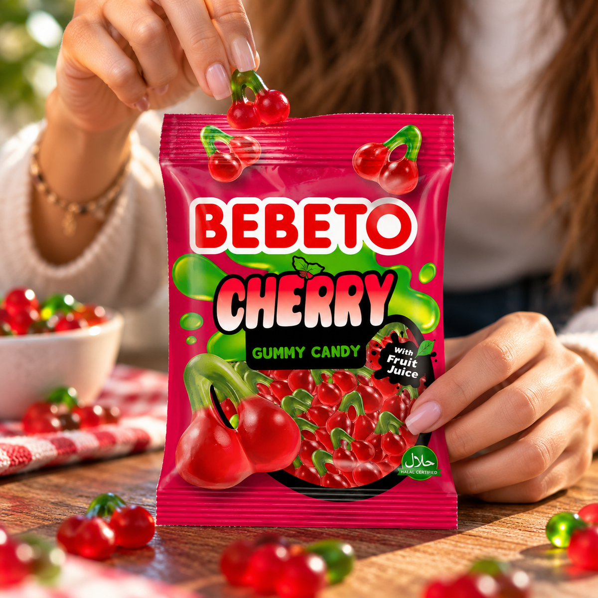 Bebeto Gelatina Ciliegia