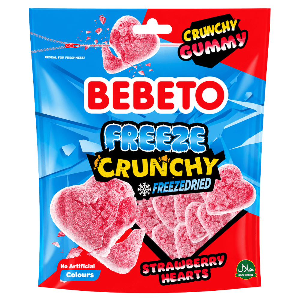 Bebeto Freeze Cuori Croccanti alla Fragola