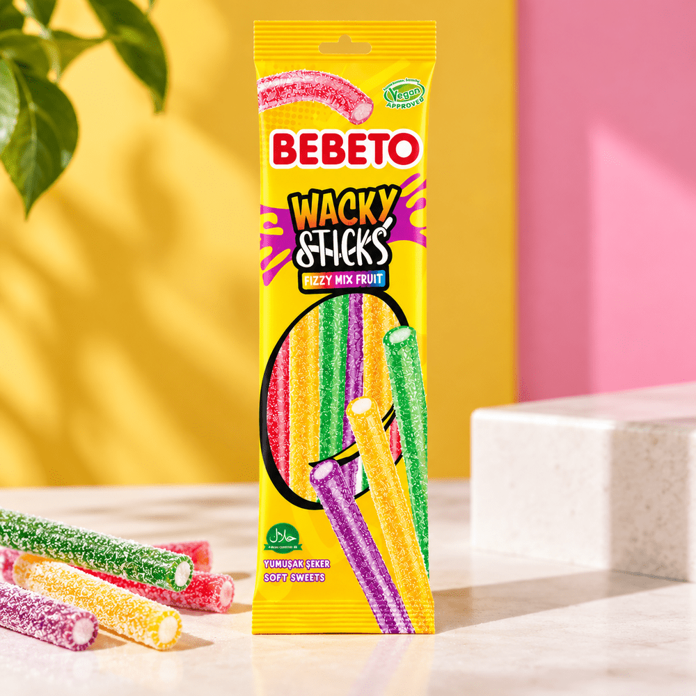Bebeto Bastoncini Frizzanti Mix di Frutta