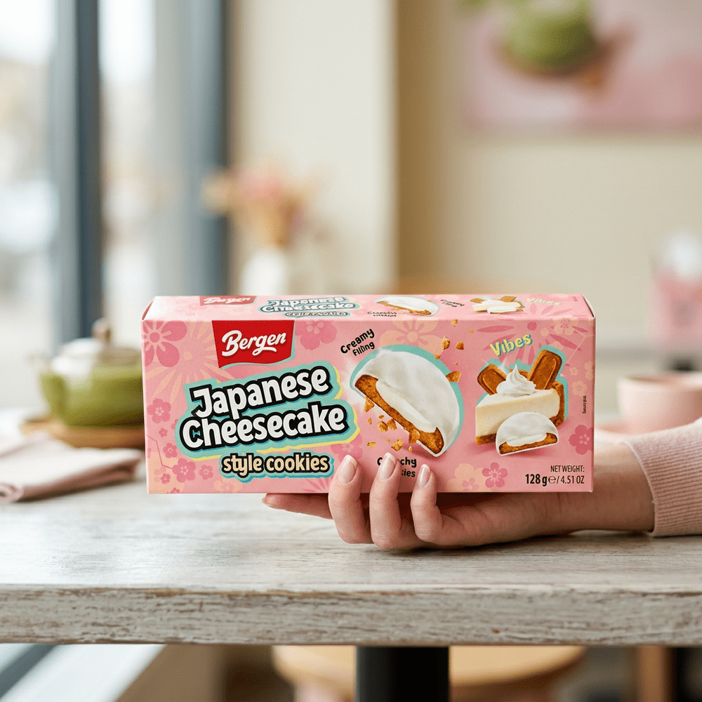 Biscotti in stile cheesecake giapponese Bergen