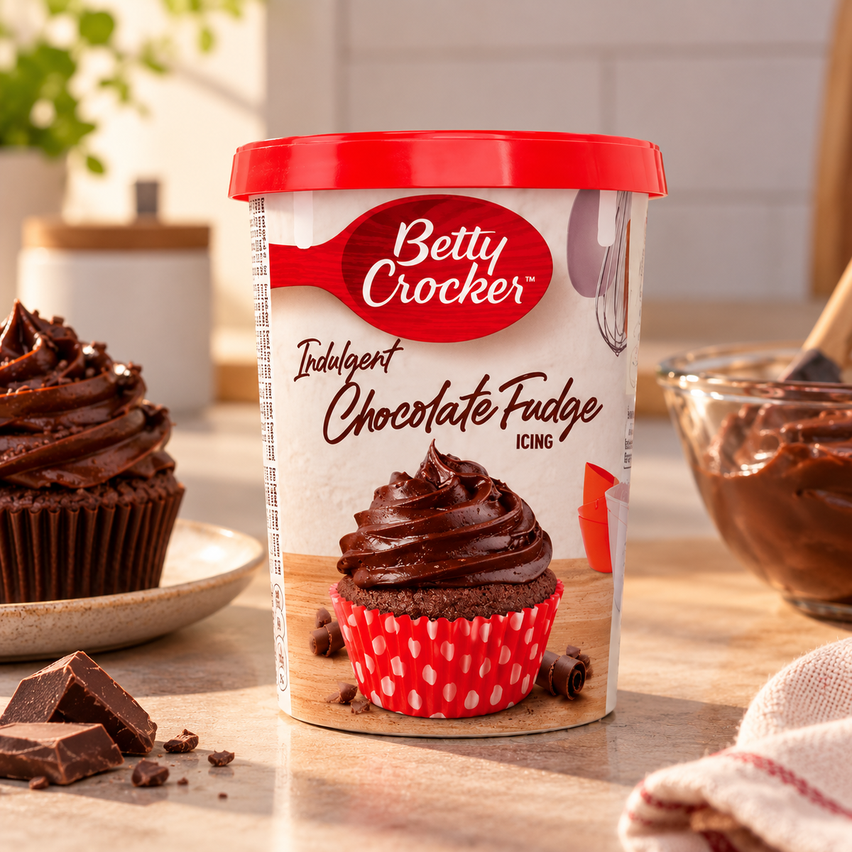 Betty Crocker glassa al fondente di cioccolato