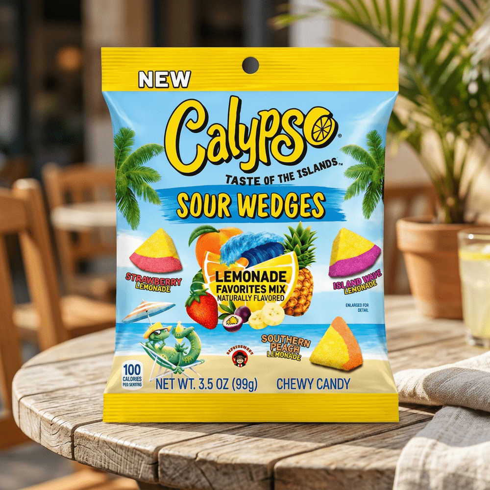 Mix di gusti preferiti di limonata Calypso Sour Wedges