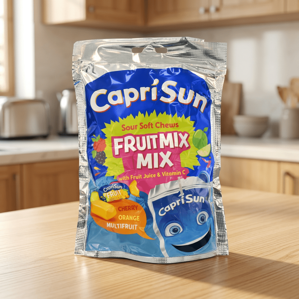 Capri Sun Caramelle Morbide Aspro Mix di Frutta Ciliegia Arancia e Multifrutta