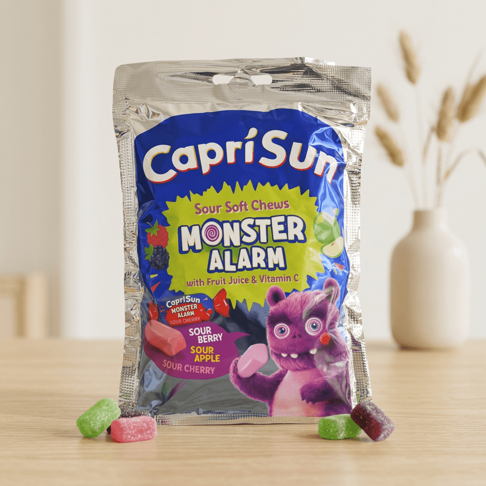Capri Sun Caramelle Morbide Aspro Monster Alarm Bacca Mela e Ciliegia