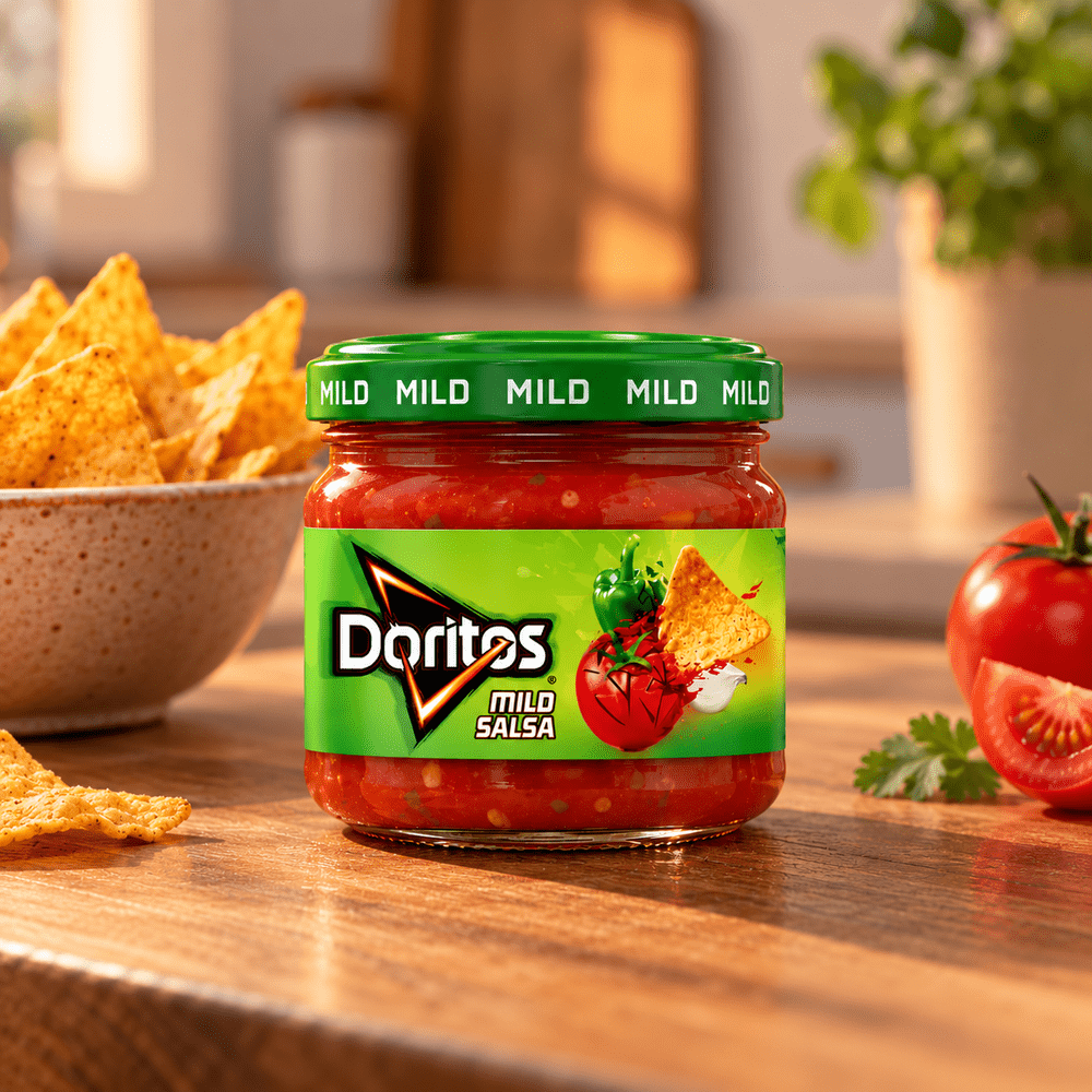 Salsa delicata Doritos