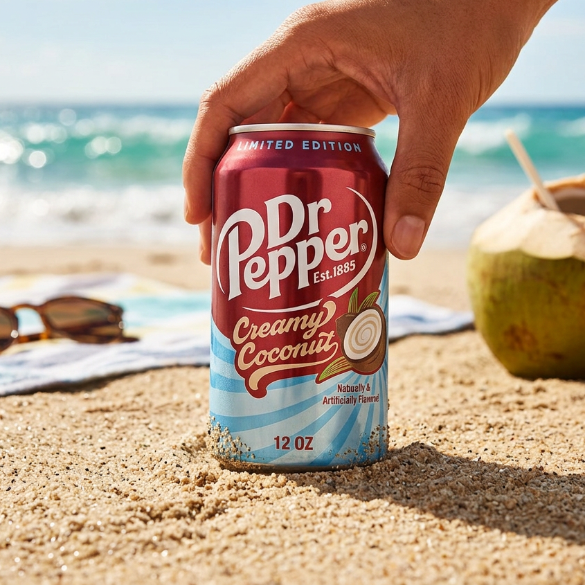 Dr Pepper Cocco Cremoso