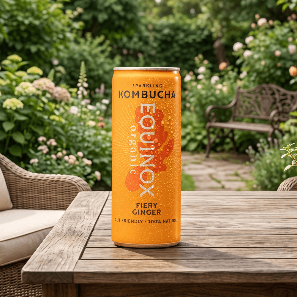 Equinox Kombucha Biologico Zenzero Piccante