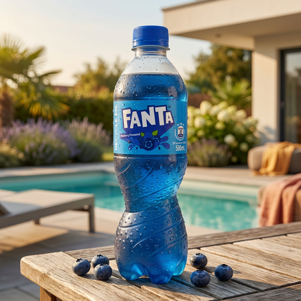 Fanta Cina Mirtillo Blu