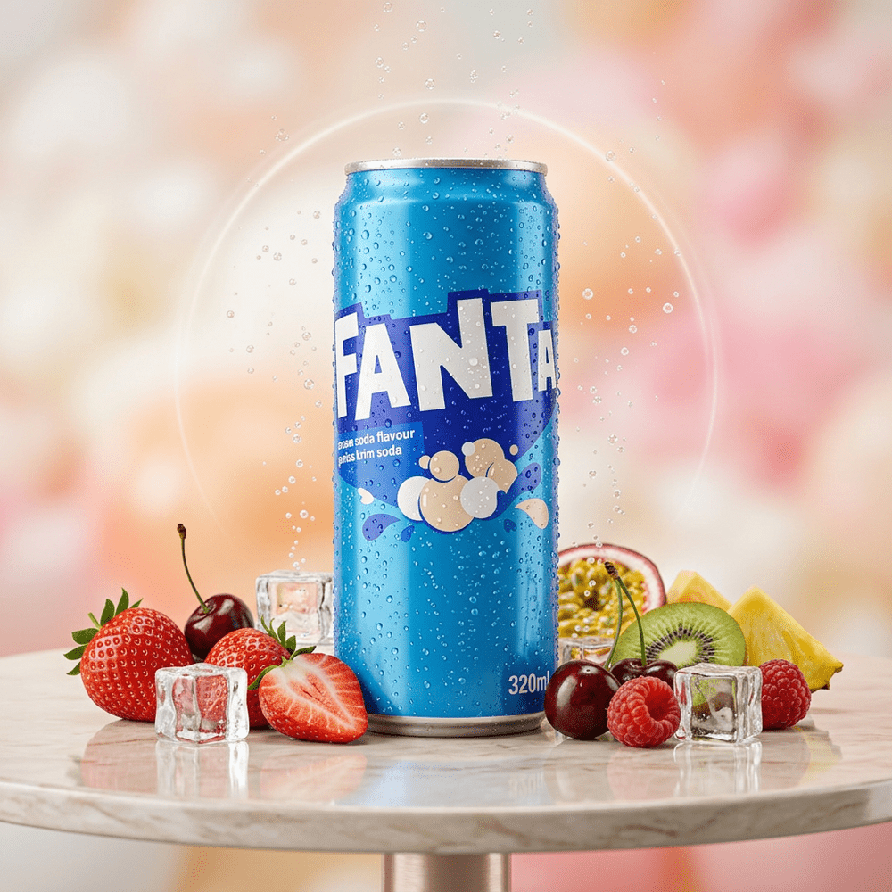 Fanta Cream Soda Frutta