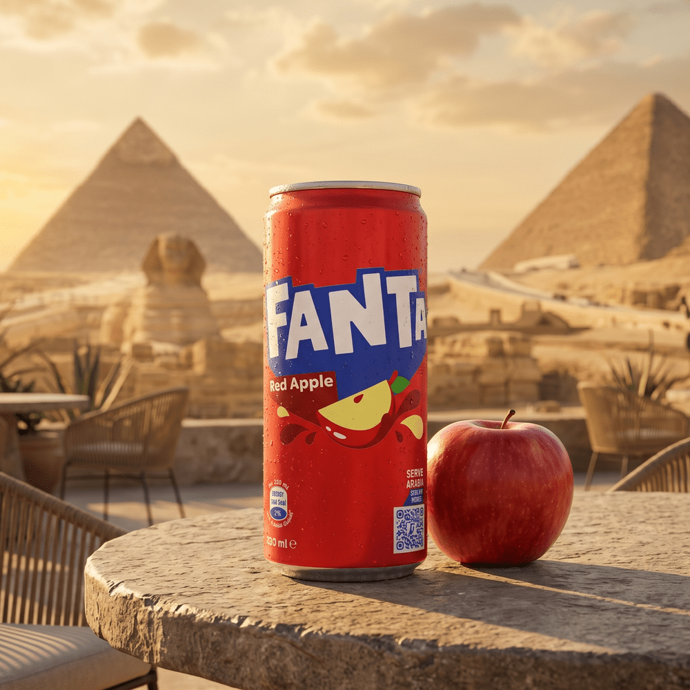 Fanta Egitto Mela Rossa