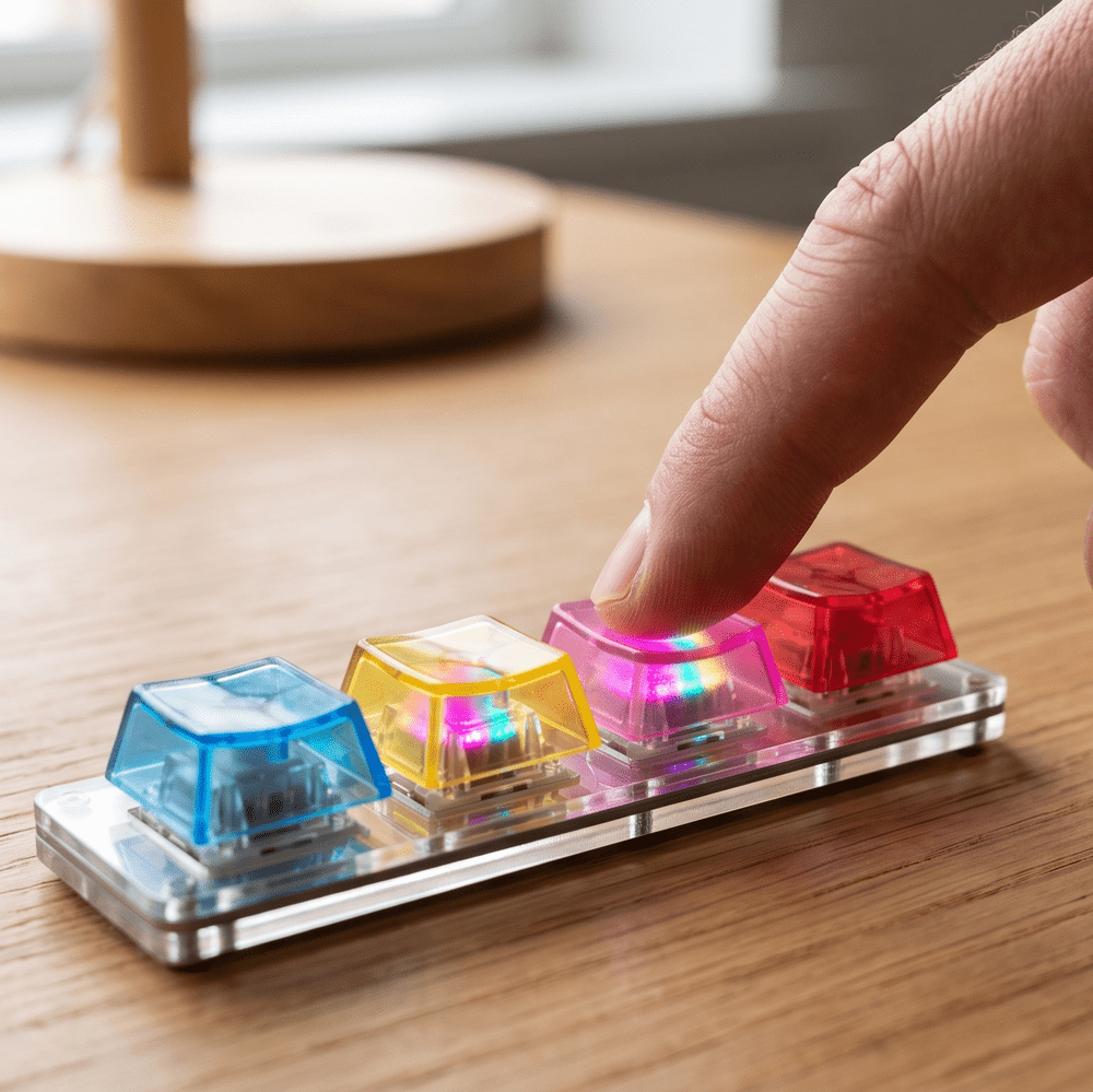 Tastiera LED Fidget