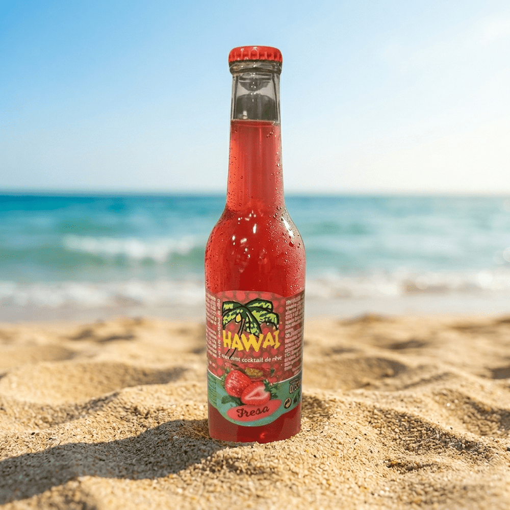 Hawaï Bottiglia di Vetro Fragola