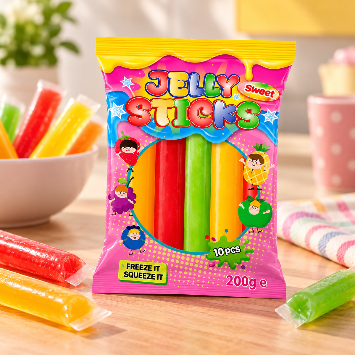Jelly Sticks dolci